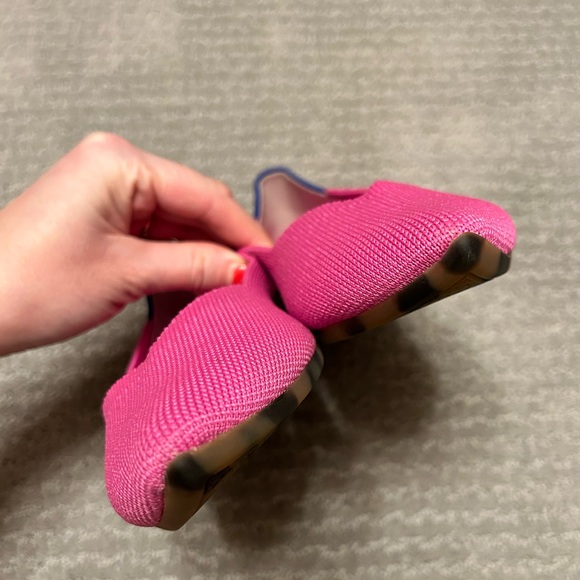 Rothy’s Dragonfruit Hot Pink The Point Flat - Picture 11 of 12